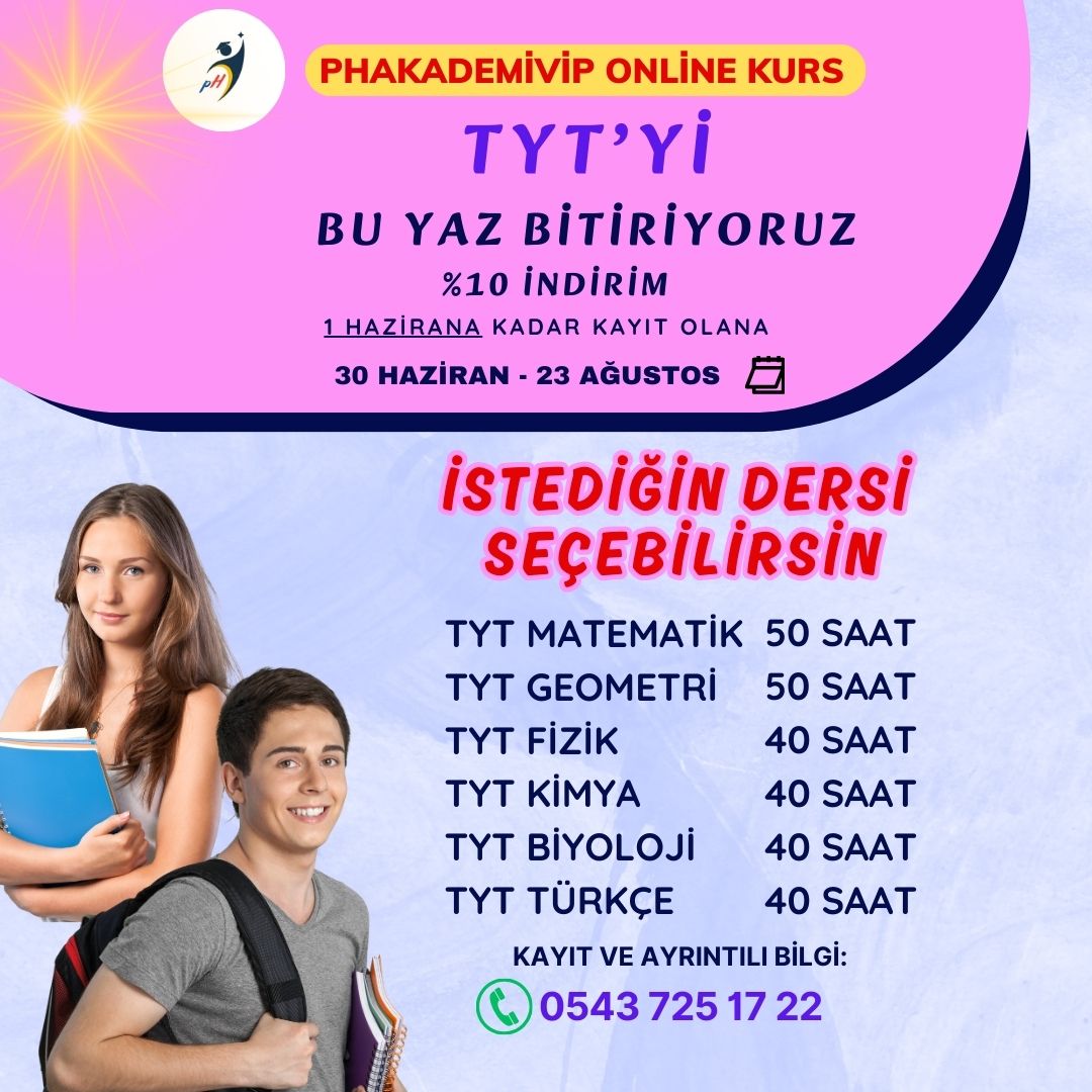 TYT YAZ KURSU