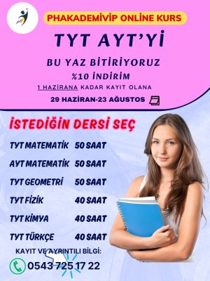 TYT Matematik tyt geometri tyt FİZİK tyt KİMYA tyt TÜRKÇE